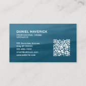 Carte De Visite Logo drone des services aériens (Dos)
