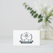 Carte De Visite Logo du championnat | Golf Pro ou Instructeur (Debout devant)