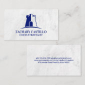 Carte De Visite Logo du château (Devant / Derrière)