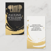 Carte De Visite Logo du chef Casquette | Outils de cuisine | Culin (Devant / Derrière)