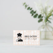Carte De Visite Logo du chef | Motifs de cuisine (Debout devant)