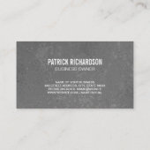 Carte De Visite Logo du chien | Doggy Dalmatienne Mignonne (Dos)