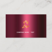 Carte De Visite Logo du code qr de Bourgogne (Devant)