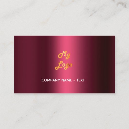 Carte De Visite Logo du code qr de Bourgogne (Devant)