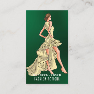 Carte De Visite Logo du concepteur de mode QR Body SHAPT Styliste