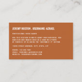 Carte De Visite Logo du contrôleur de jeu, jeu vidéo (Dos)