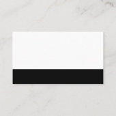 Carte De Visite Logo du Conversation des communications (Dos)