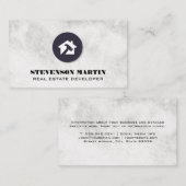 Carte De Visite Logo du développeur (Devant / Derrière)