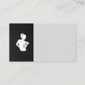 Carte De Visite Logo du formateur de conditionnement physique (Dos)