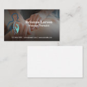 Carte De Visite Logo du massothérapeute | Session de massage de do (Devant / Derrière)