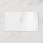 Carte De Visite Logo du ménage | Services domestiques (Dos)