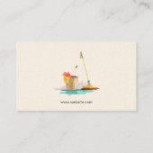 Carte De Visite Logo du nettoyeur à vapeur (Dos)