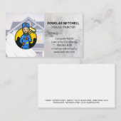 Carte De Visite Logo du peintre | Résidentiel (Devant / Derrière)