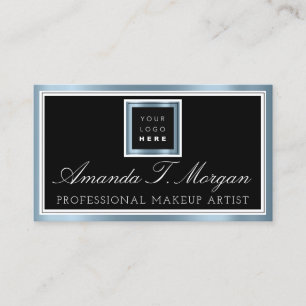 Carte De Visite Logo du planificateur d'événements mariage Black M