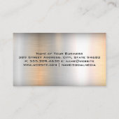 Carte De Visite Logo du semi-camion sur la route | Arrière - plan (Dos)