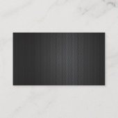 Carte De Visite Logo du service de police personnalisé (Dos)