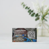 Carte De Visite Logo du service de recouvrement de sécurité profes (Debout devant)