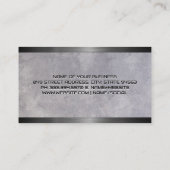 Carte De Visite Logo du service de réparation automatique | Mécani (Dos)