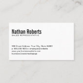 Carte De Visite Logo du service routier automatique | Garage mécan (Dos)