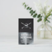 Carte De Visite Logo du soudeur | Steel Smith (Debout devant)