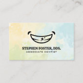 Carte De Visite Logo du sourire | Professionnel dentaire (Devant)
