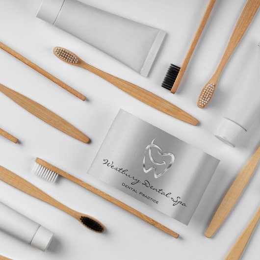 Carte De Visite Logo du studio dentaire Silver Health Dentist