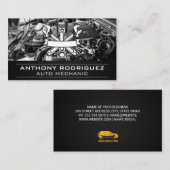 Carte De Visite Logo du technicien de réparation automatique | Bai (Devant / Derrière)