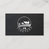 Carte De Visite Logo du vignoble (Devant)