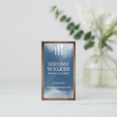 Carte De Visite Logo d'ustensile | Culinaire (Debout devant)