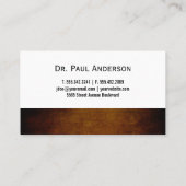 Carte De Visite Logo Education (Texture Vintage) (Dos)