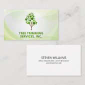 Carte De Visite Logo élégant | Paysage (Devant / Derrière)