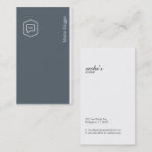 Carte De Visite Logo Entreprise (Devant / Derrière)