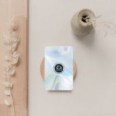 Carte De Visite Logo et QR Code do-it-yourself Holographique Perso