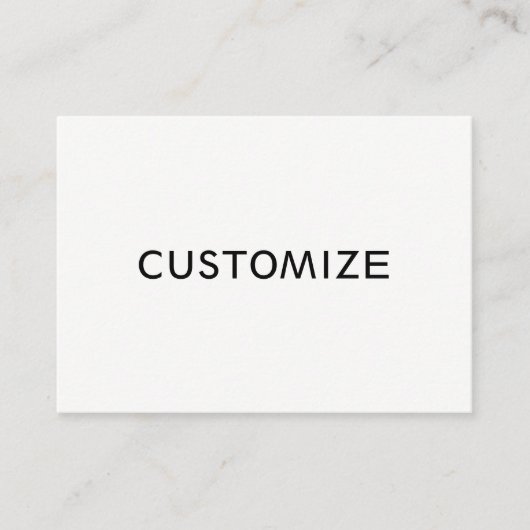Carte De Visite Logo fait sur commande d'affaires de blanc de (Devant)