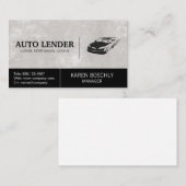 Carte De Visite Logo Fast Car (Devant / Derrière)