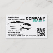Carte De Visite Logo Fast Car, Auto Dealer (Devant)