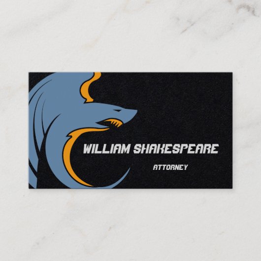 Carte De Visite Logo Flying Shark (Devant)