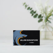 Carte De Visite Logo Flying Shark (Debout devant)
