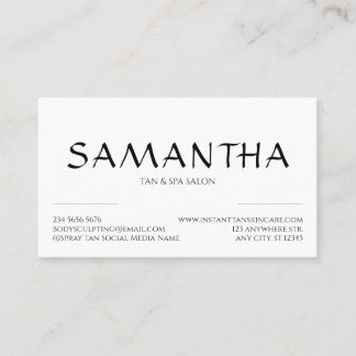 Carte De Visite Logo Forme Simple Propre Moderne