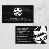 Carte De Visite Logo géant professionnel moderne automobile (Devant / Derrière)