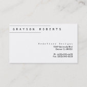 Carte De Visite Logo géométrique de montagne | Or | Entreprise per (Dos)