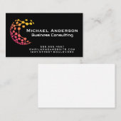 Carte De Visite Logo Globe Tech (Devant / Derrière)