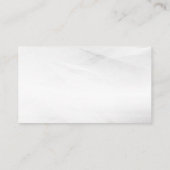 Carte De Visite Logo Gold Metallic Car Wash (Dos)