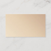 Carte De Visite Logo Gold Tree Classic Professional Noir (Dos)