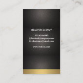 Carte De Visite Logo Golden Global Buildings (Dos)