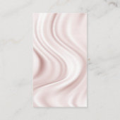 Carte De Visite Logo Golden Hair | Draperie de soie (Dos)