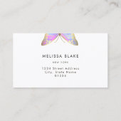 Carte De Visite logo grand papillon (Dos)