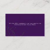 Carte De Visite Logo Healthy Mind | Logiciel d'IA (Dos)