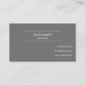 Carte De Visite Logo Herringbone moderne (Devant)