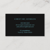 Carte De Visite logo hippocampe (Dos)